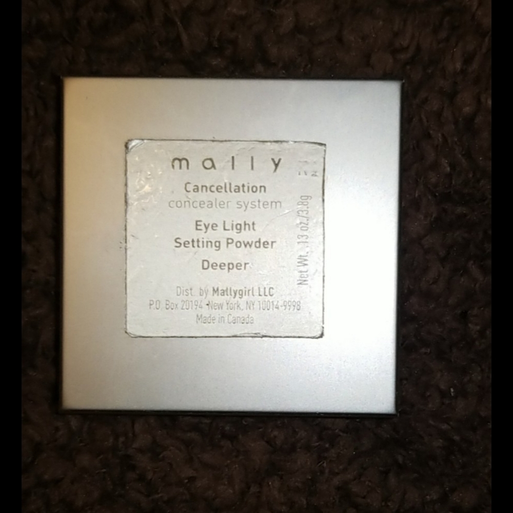 🆕️ LISTING!! MALLY BEAUTY CANCELLATION CONCEALER SYSTEM EYE SETTING POWDER DEEP - Picture 7 of 7